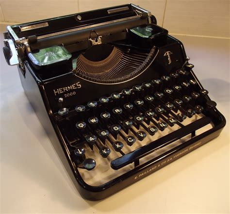 h2000h hermes|humble hermes typewriter.